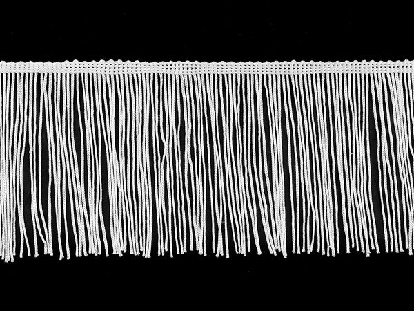 Premium glänzende Chainette-Fransenborte (10 cm Breite) für Tanzkostüme und Bekleidung