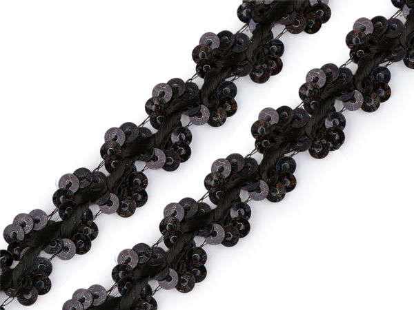 Paillettenborte Breite 15 mm