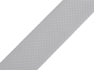 Perforiertes Reflexband, elastisch, Breite 50 mm, zum Aufnähen