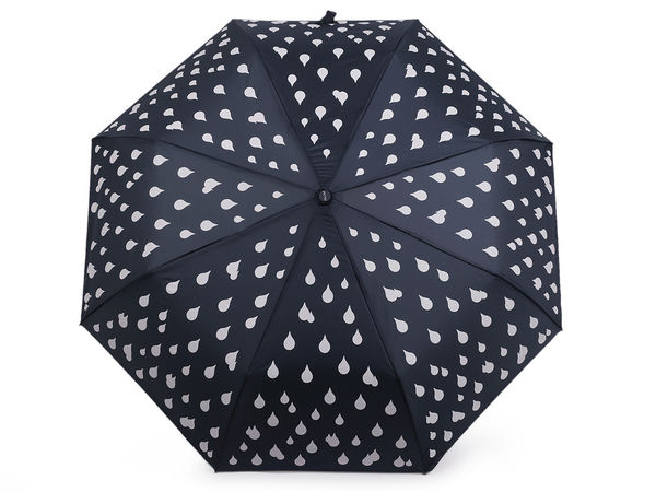 Damen-Taschenschirm Magic mit Aufautomatik, Tropfen-Design