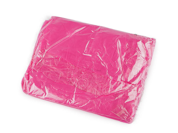 Einweg-Notfall-Regenmantel für Erwachsene - Hellrosa (2er-Pack)