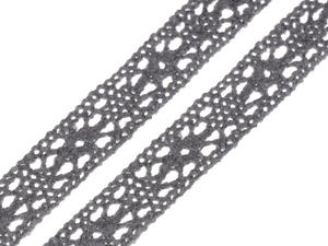 Premium 11mm Baumwoll-Klöppelspitze - Elegantes Dekoband zum Nähen, für Bekleidung und Heimdekoration