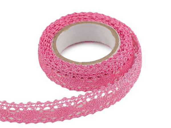 Premium selbstklebendes Metallic-Spitzenband (15 mm) – Luxuriöse Zierborte für Bastelarbeiten, Geschenkverpackungen & Scrapbooking