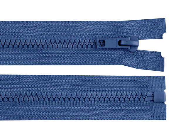 Premium Kunststoff-Reißverschluss teilbar Stärke 5 für Jacken und Mäntel (50 cm)