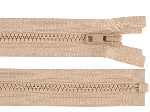 Premium YKK Nr. 3 teilbarer Kunststoff-Reißverschluss mit Autolock-Schieber, 40 cm
