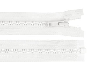 YKK Nr. 3 teilbarer Kunststoff-Reißverschluss, 50 cm - Premium-Reißverschluss mit Autolock-Schieber für Jacken, Westen und Sweatshirts