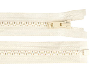 YKK Nr. 3 teilbarer Kunststoff-Reißverschluss, 60 cm – Premium Autolock-Reißverschluss für Jacken, Westen und Pullover