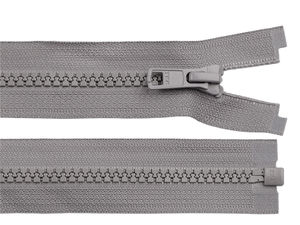 YKK Nr. 5 Teilbarer Kunststoff-Jackenreißverschluss - 80 cm Premium Autolock-Verschluss
