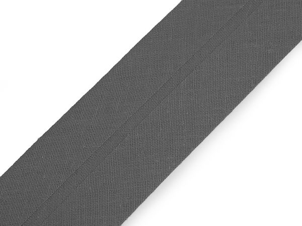 Baumwoll-Schrägband gefalzt, Breite 40 mm