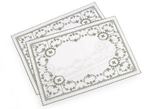 Bestickte Tischsets 32x45 cm