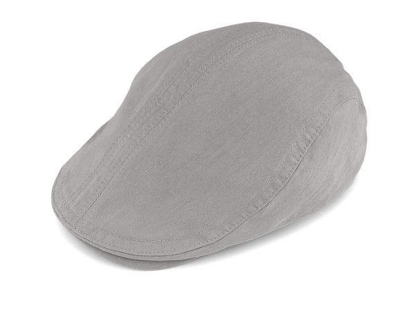 Klassische Schiebermütze aus Baumwolle für Herren - Atmungsaktive Flatcap mit elastischem Gummizug