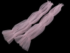 Elegante 70cm Tüll-Ärmel für formelle Anlässe - Lange transparente Mesh-Abendhandschuhe für Hochzeiten und Partys