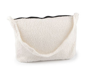 Große Teddy-Handtasche aus Lammfell-Imitat - Kuschelige Premium-Schultertasche & Shopper (39x29 cm)