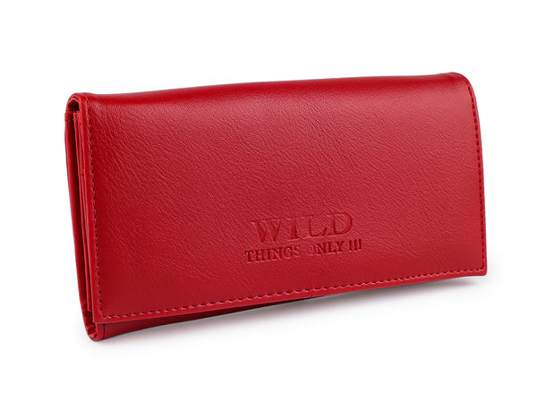 Elegante Damen-Geldbörse mit Umschlagklappe (10x19 cm) - Mehrfächer-Organizer für Karten und Münzen