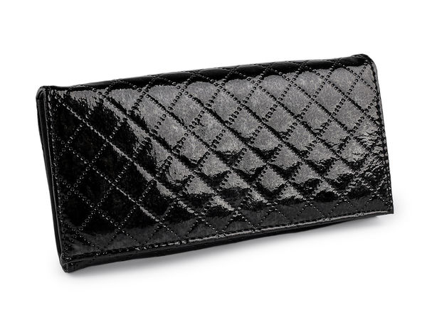 Damen- / Mädchen-Geldbörse Metallic 9,5x19 cm