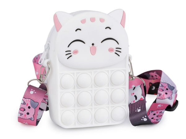Kinderhandtasche / Katzen-Etui