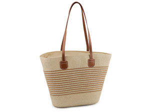 Damen-Sommerhut / Strohhut und Tasche im Set