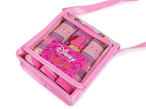 Disney Kinder-Stofftaschentuch-Set mit Mini-Handtasche – Rosa