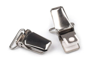 Hosenträgerclip aus Metall, Breite 20 mm