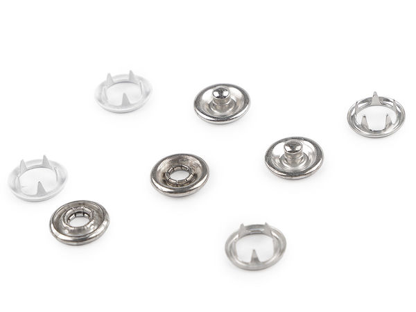 Druckknöpfe Roland Baby Ø10 mm für feine Stoffe, lose