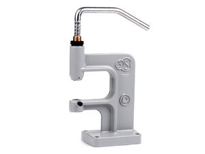 Kompakte Premium-Handpresse für Ösen, Druckknöpfe und Knöpfe (M6-Gewinde)
