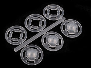 Kunststoff-Druckknöpfe Ø 7 mm - Ø 15 mm