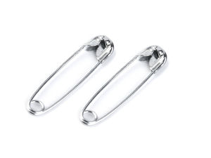 Premium vernickelte Sicherheitsnadeln (28 mm) – Professionelles Zubehör für Nähen und Basteln, 100er-Pack