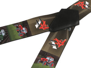 Strapazierfähige Herren-Hosenträger mit Berufs- und Handwerksmotiven - 5 cm x 120 cm