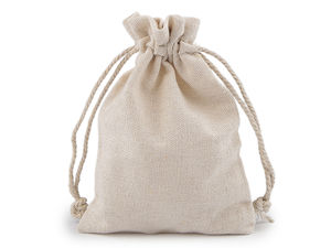 Leinen-Geschenkbeutel 10x14 cm