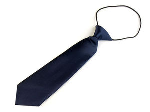 Vorgebundene Kinderkrawatte aus Satin mit Gummiband (7 x 27 cm) - Elegante Kinderkrawatte für festliche Anlässe