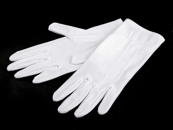 Satinhandschuhe für Herren