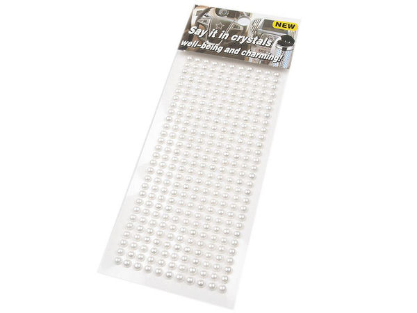 Selbstklebende Halbperlen Ø4 mm