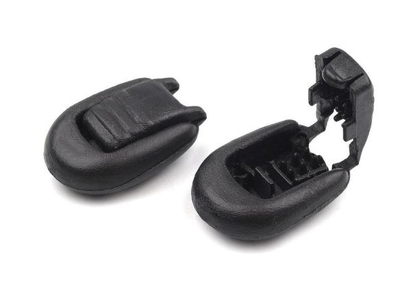 Premium-Kordelstopper aus Kunststoff 15x19mm - Kordelklemme für Kordelzüge, Hoodies und Sportbekleidung