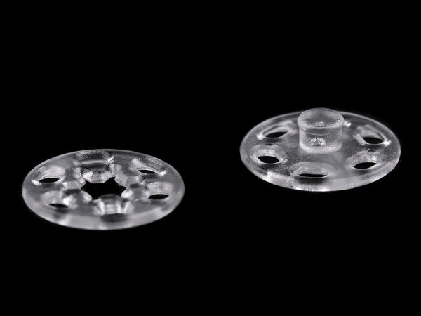 Kunststoff-Druckknöpfe Ø13 mm, Ø15 mm
