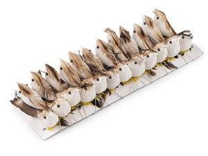Dekovogel auf Draht
