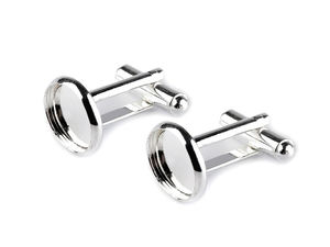 DIY-Manschettenknöpfe mit Fassung Ø 14 mm