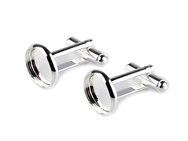 DIY-Manschettenknöpfe mit Fassung Ø 14 mm