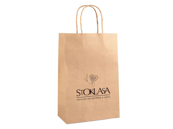 Papiertragetasche Stoklasa, mittlere Größe 20x30 cm