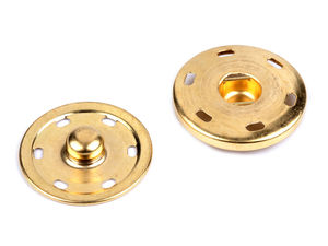Premium-Metalldruckknöpfe - 30 mm Große Annäh-Druckknöpfe für Mäntel, Jacken, Taschen & Strickwaren