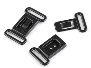 Fliegenverschluss / Still-BH-Verschluss Breite 12 mm