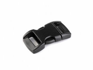 Steckschnalle, gewölbt, Breite 10 mm