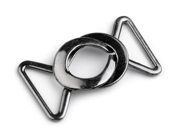 Premium-Zierschnalle aus Metall Hakenverschluss - 24 mm Riemendurchlass