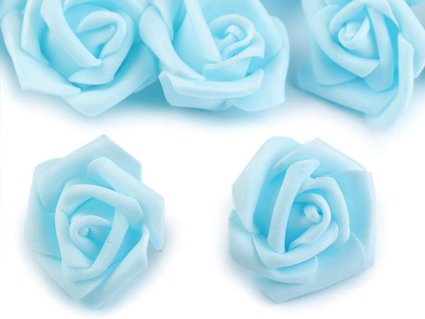 Premium Deko-Schaumrosen (3-4 cm) - Kunstblumen für Hochzeits- & Bastelprojekte