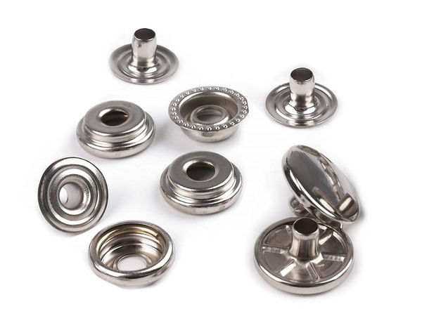 Druckknöpfe Auto Moto Ø15 mm (AM6) - O-Feder - für schwere Stoffe, Großpackung