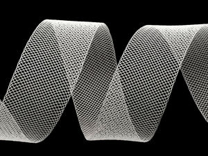 Weiches Krinolineband (Rosshaarborte) Breite 1,5 cm