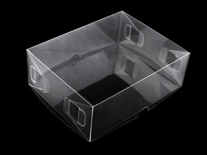 Transparente Klarsichtbox