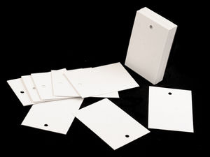 Papieranhänger / Preisschild 40x60 mm
