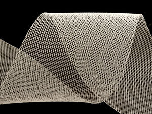 Crinoline-Borte (Rosshaarband) steif, Breite 10 cm