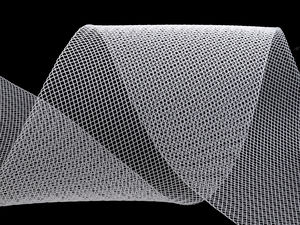 Crinoline-Borte (Rosshaarband) steif, Breite 10 cm
