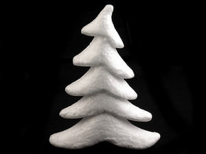 DIY Styropor-Baum 16x20 cm